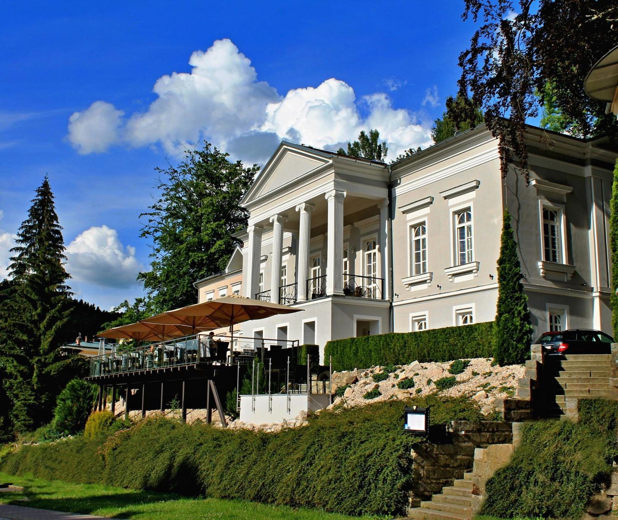 Gourmet Hotel Villa Patriot Mariánské Lázně Eksteriør bilde