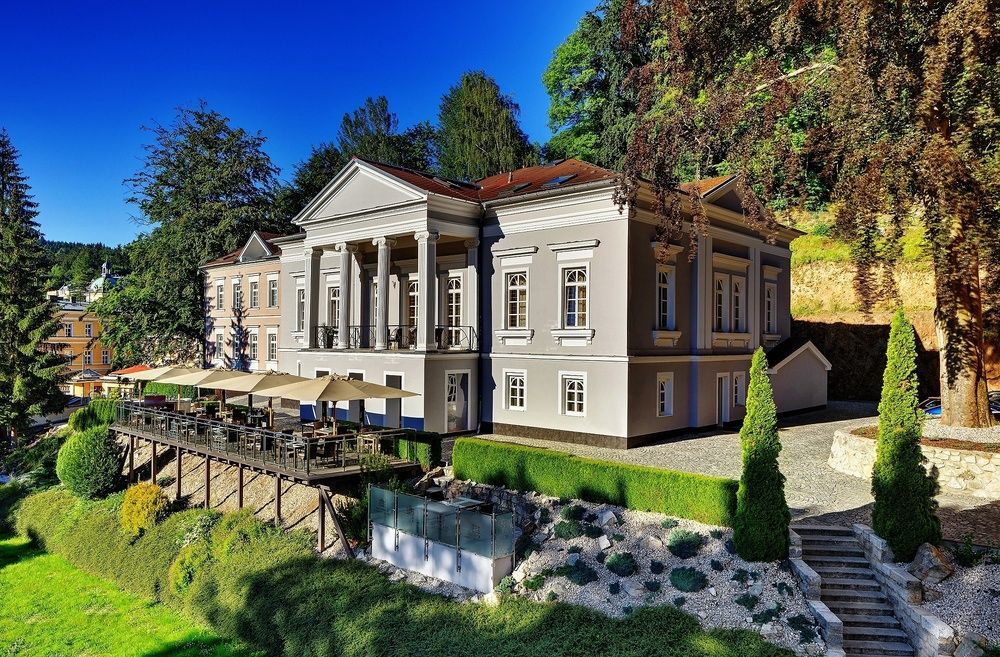 Gourmet Hotel Villa Patriot Mariánské Lázně Eksteriør bilde