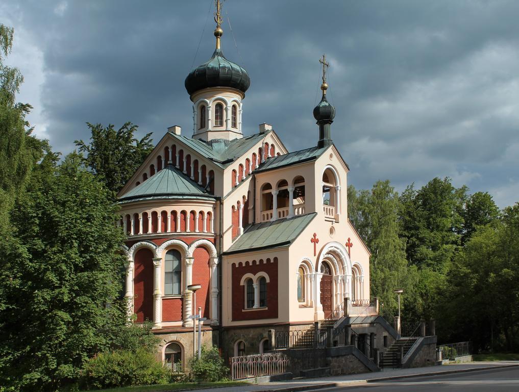 Gourmet Hotel Villa Patriot Mariánské Lázně Eksteriør bilde